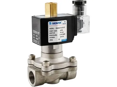 Stainless Steel 2/2-Way Solenoid Valve, 2SK Series