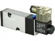 Aluminum 5/2-Way Solenoid Valve, M4 Series