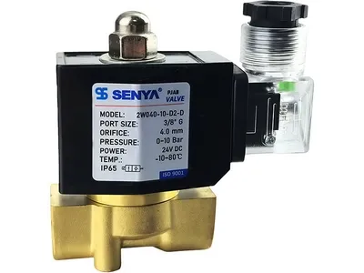 Brass 2/2-Way Solenoid Valve, 2W040-10-D2-D Series