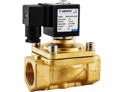 Brass 2/2-Way Solenoid Valve, PU220 Series