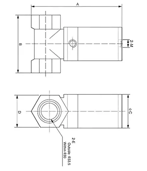 Brass 2/2-Way Pneumatic Valve, Q22HD Series